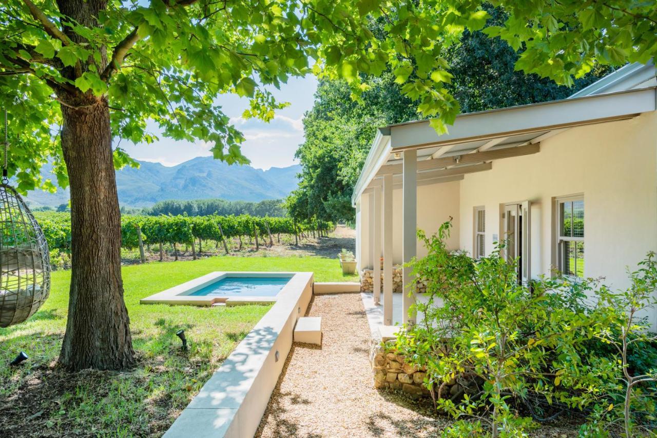 La Chataigne Wines & Guest Cottages Franschhoek Zewnętrze zdjęcie